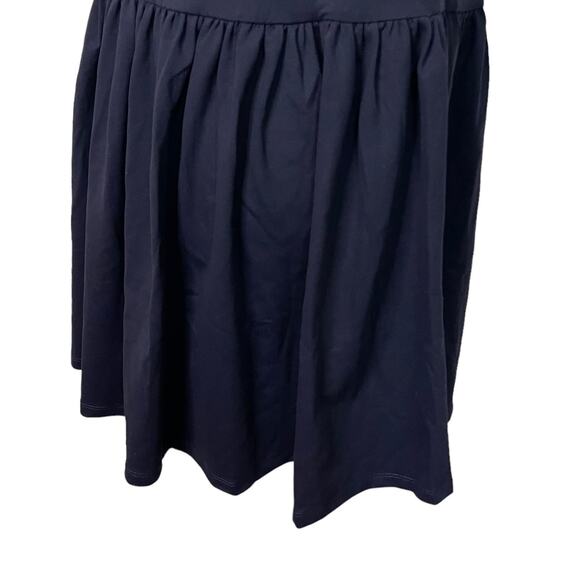 NWT Susana Monaco sleeveless navy racerback drop waist dress - Medium - Picture 3 of 9